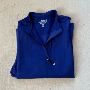 Blue Quarter Zip
